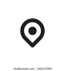 Navigation marker vector symbol
