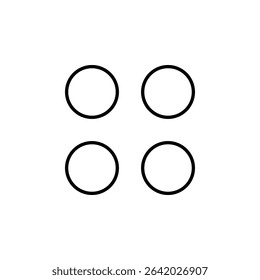 navigation menu, option button icon