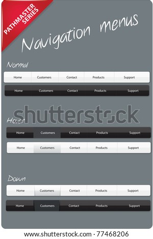Navigation menus - Pathmaster series