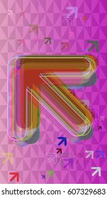 navigation pattern vector