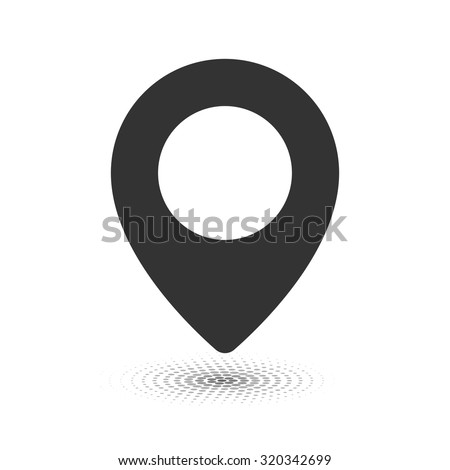 Navigation pin icon