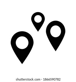 Navigation pin icon.find,locate,point (vector illustration)