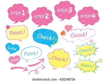 Navigation pins set Vector
