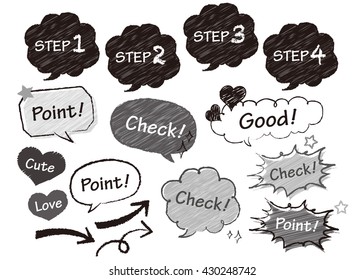 Navigation pins set Vector
