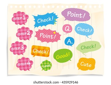 Navigation pins set Vector
