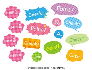 Navigation pins set Vector
