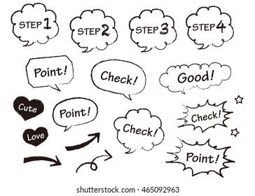 Navigation pins set Vector
