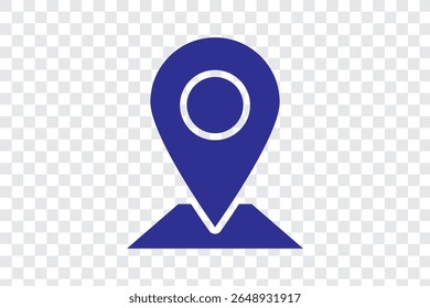 navigation route icon sign vector