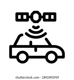 navigation satellite icon or logo isolated sign symbol vector illustration - high quality black style vector icons
