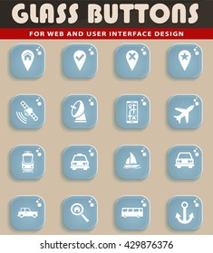 Navigation simply symbol for web icons and user interface