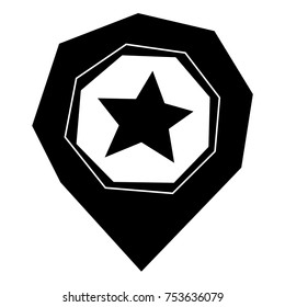 navigation star icon