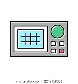 navigation system color icon vector. navigation system sign. isolated symbol illustration