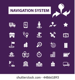 navigation system icons