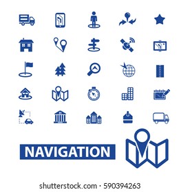 navigation system icons
