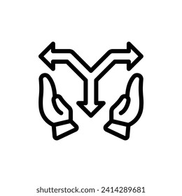 Navigation three way icon design. location. GPS element pack symbol template for graphic and web design collection logo vector illustration