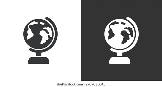 Navigation Tool icon. Solid glyph series icon