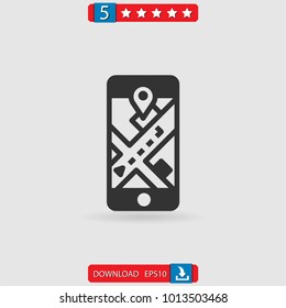 navigation vector icon