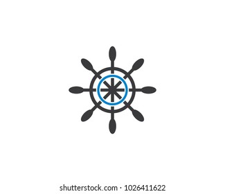 Navigation vector icon