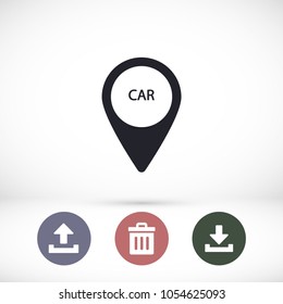 Navigation  vector icon