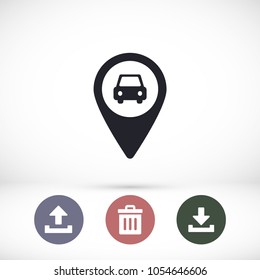 Navigation  vector icon