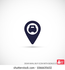Navigation  vector icon