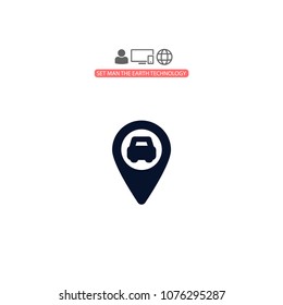 Navigation  vector icon