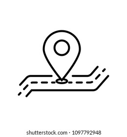 navigation vector icon
