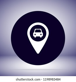 Navigation  vector icon