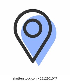 Navigation vector icon