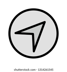 Navigation Vector Icon