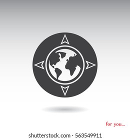 navigation vector icon