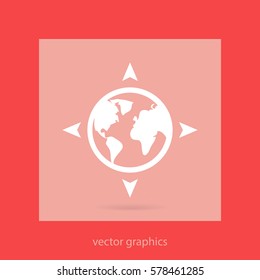 navigation vector icon