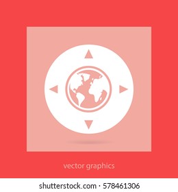 navigation vector icon