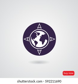 navigation vector icon