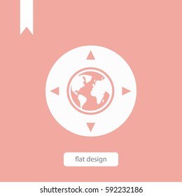 navigation vector icon