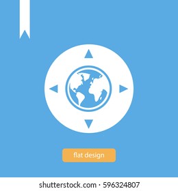 navigation vector icon