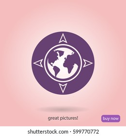 navigation vector icon