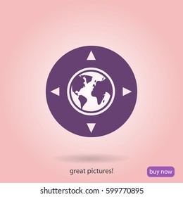 navigation vector icon