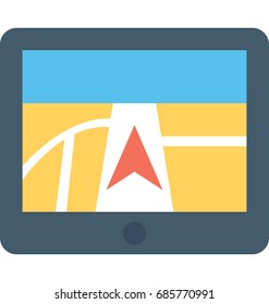 
Navigation Vector Icon
