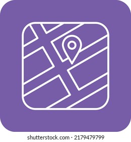 Navigation, Vektorsymbol. Kann für Druck-, Mobil- und Web-Anwendungen verwendet werden.