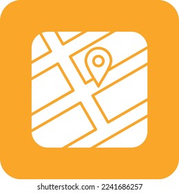Navigation, Vektorsymbol. Kann für Druck-, Mobil- und Web-Anwendungen verwendet werden.