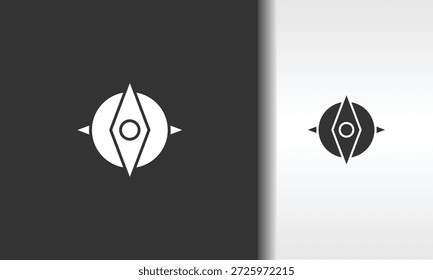 Ilustração De Símbolo Isolado De Vetor, Ícone Ou Sinal De Logotipo De Navegação