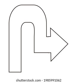 navigation vector icon symbol illustration