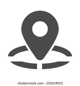 Navigation vector image to be used in web applications, mobile applications and print media.