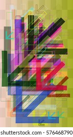 navigation vector pattern