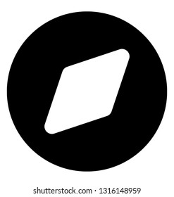 Navigational device, compass icon 