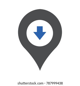navigation,globe,world, timeline, vector line icon, logo , symbol , mobile app , sign, illustration on background