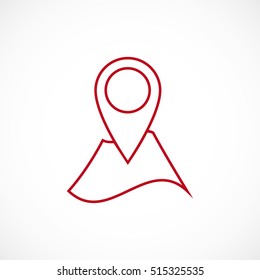 Navigator guide icon, vector best flat icon, EPS