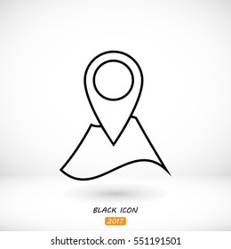 Navigator guide icon, vector best flat icon, EPS