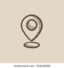 Navigator guide itinerary vector sketch icon isolated on background. Hand drawn Navigator guide itinerary icon. Navigator guide itinerary sketch icon for infographic, website or app. Navigator guide itinerary vector sketch icon isolated on background. Hand drawn Navigator guide itinerary icon. Navigator guide itinerary sketch icon for infographic, website or app.